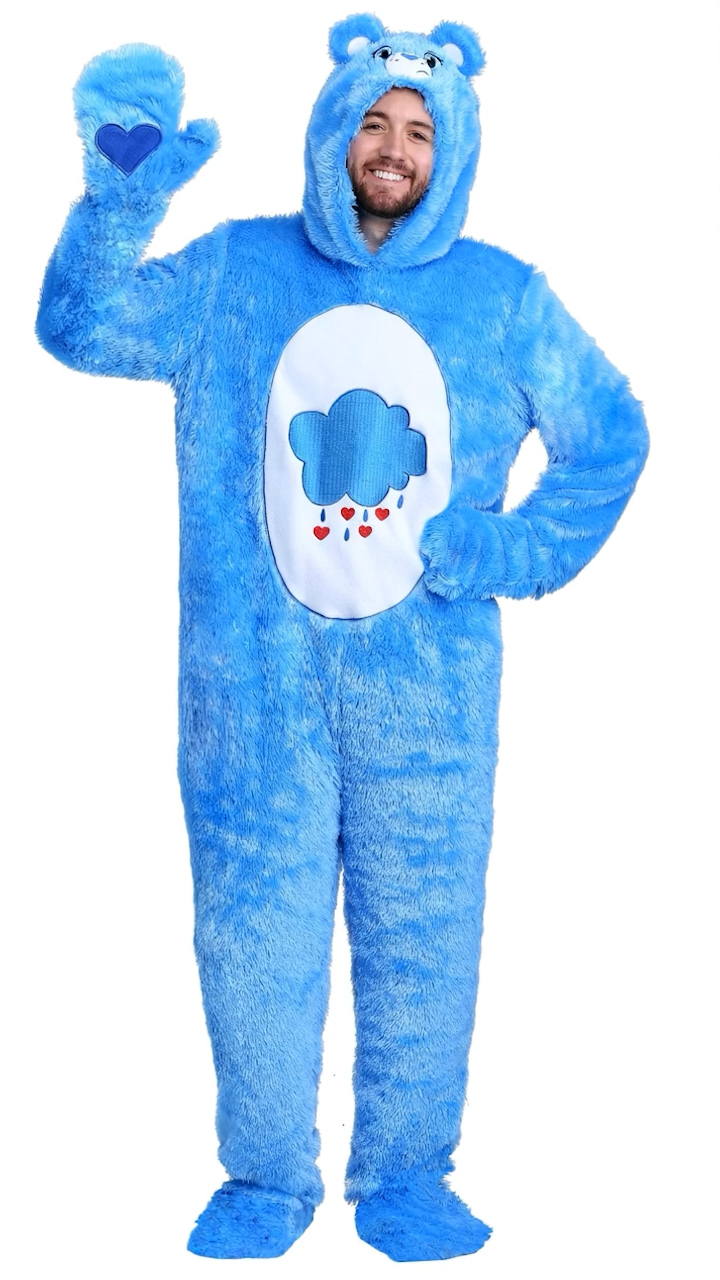 FUN6497PL Ai Plus Size Care Bears Retro Grumpy Bear